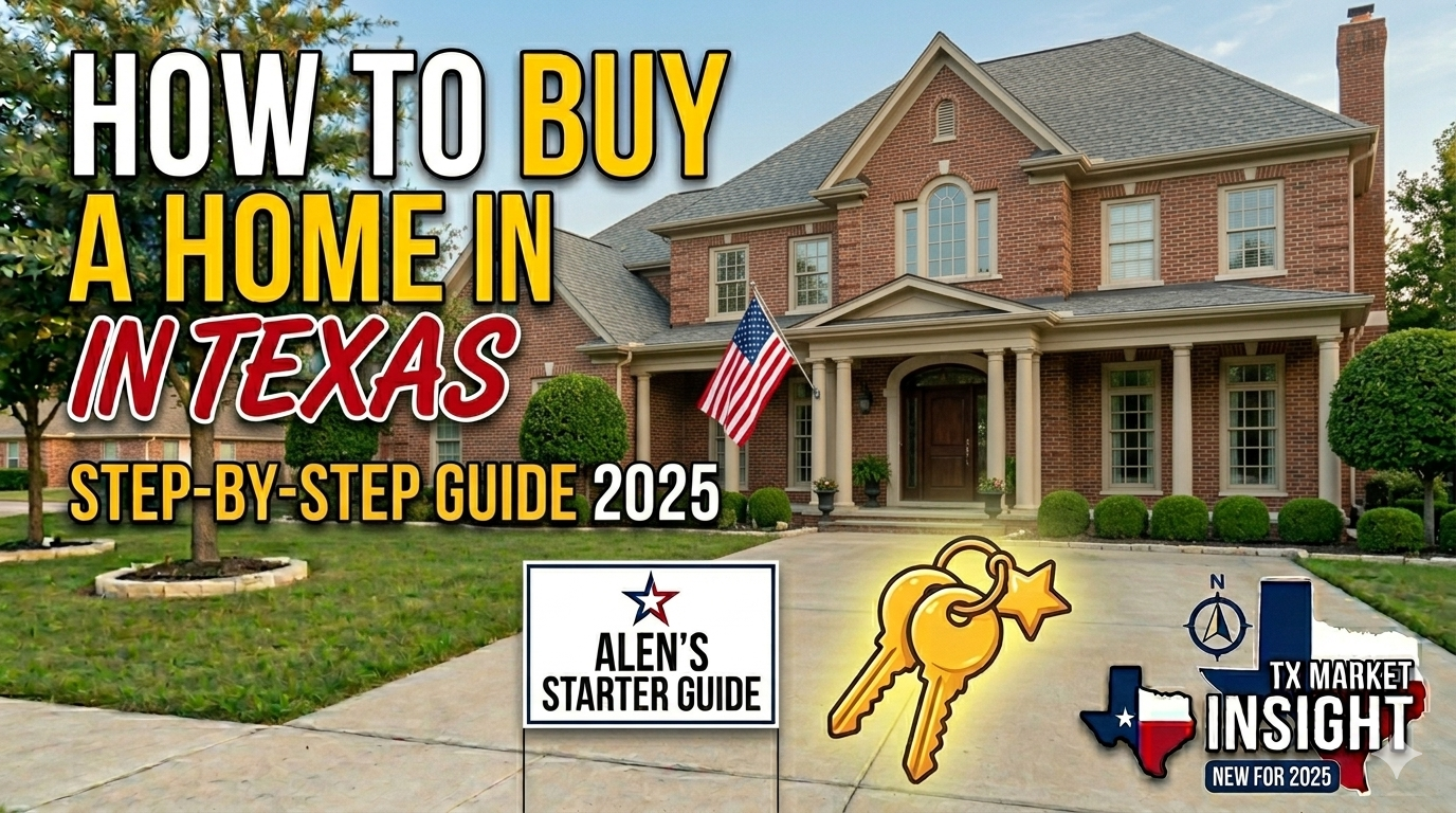 How to Buy a Home in Texas: Step-by-Step Guide 2025