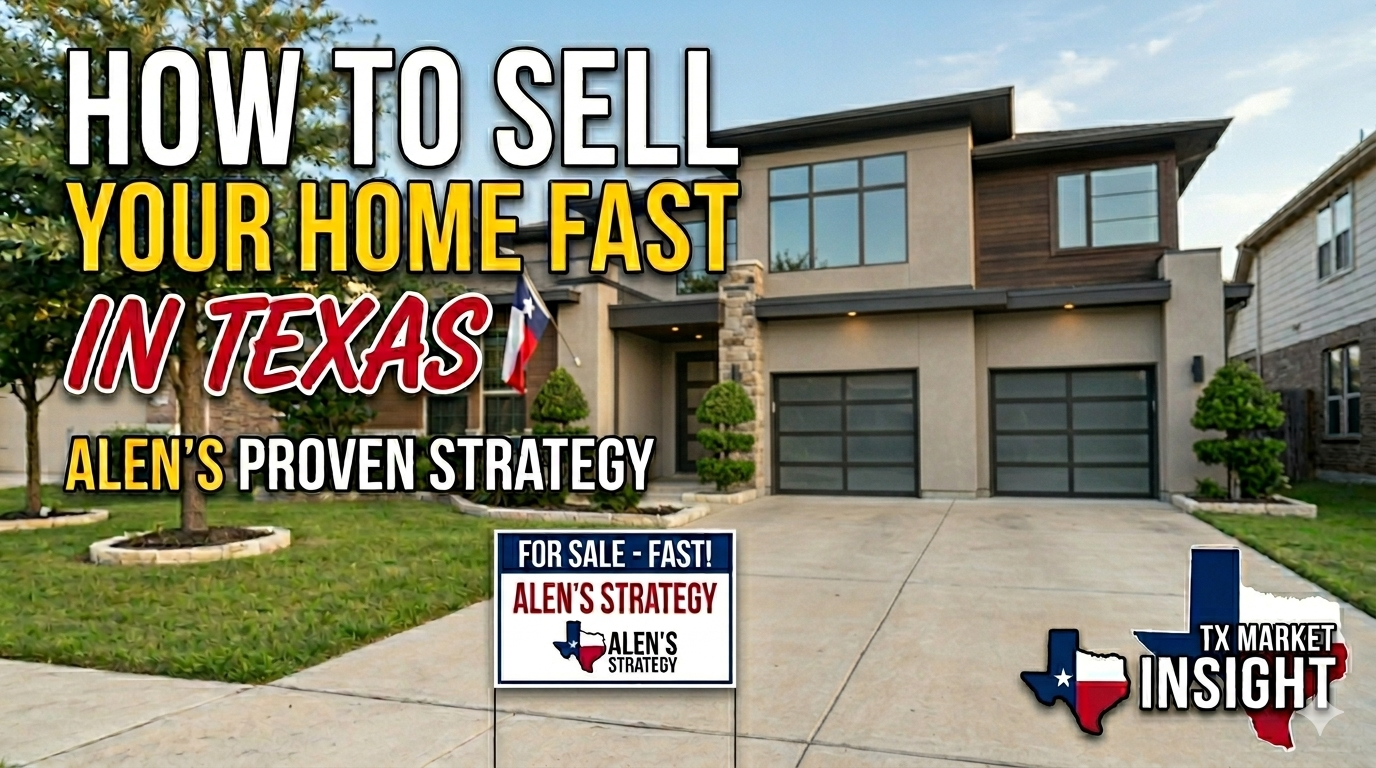 How to Sell Your Home Fast in Texas — Alen’s Proven Strategy